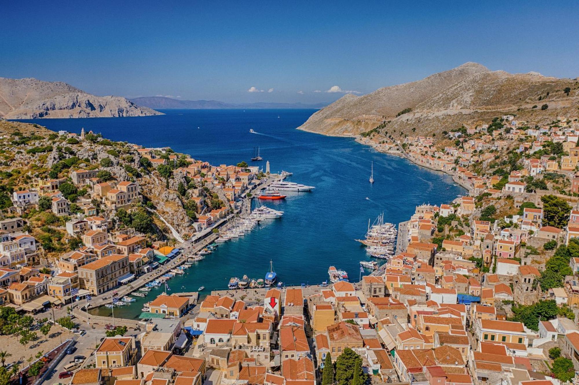 Hotel Elena Symi Exterior foto